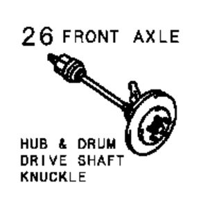 26-Front axle