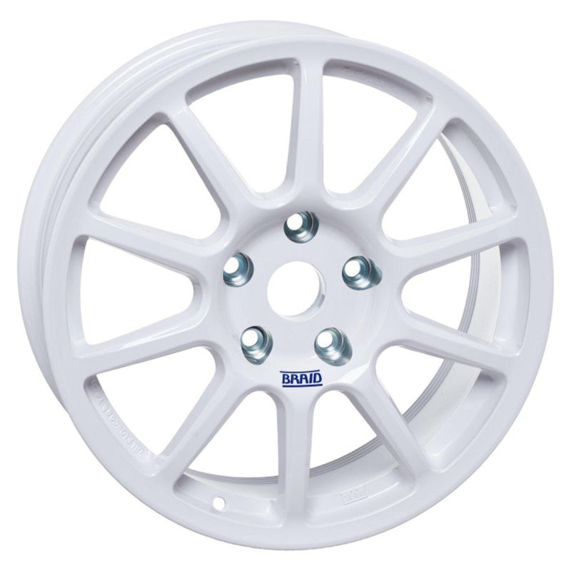 Braid Fullrace A, 7x17, hvit felg, BW7-17FULLRACE-A