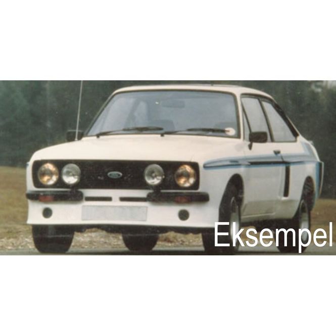 Hovedbilde Skjermutbygger, Ford Escort Mk2, høyre bak, glassfiber