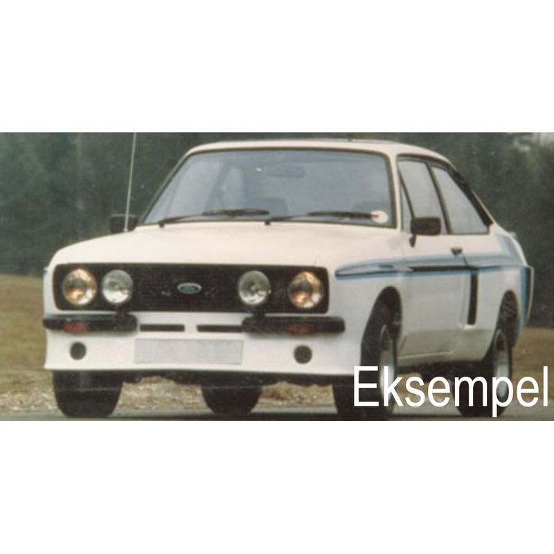 Skjermutbygger, Ford Escort Mk2, venstre foran, glassfiber