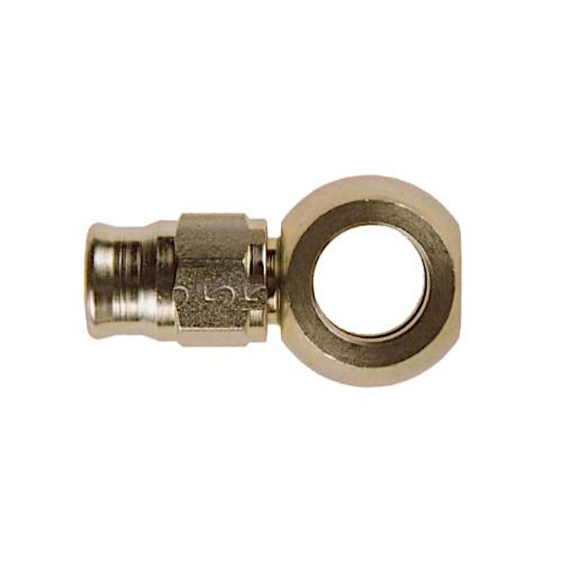 Goodridge fitting -4, banjo kort, for 3/8 UNF bolt. G5091-04-03P