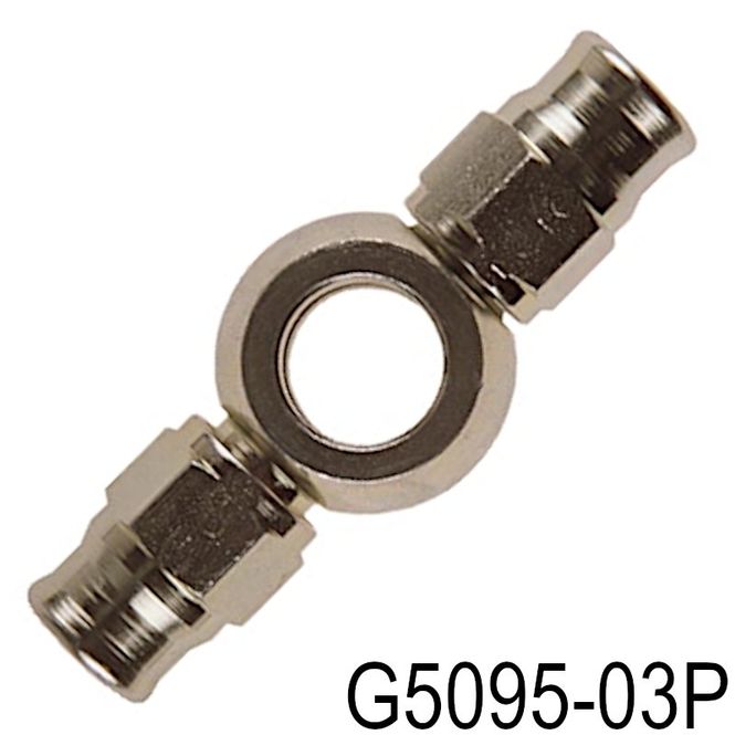 Hovedbilde Goodridge fitting -3, banjo dobbel