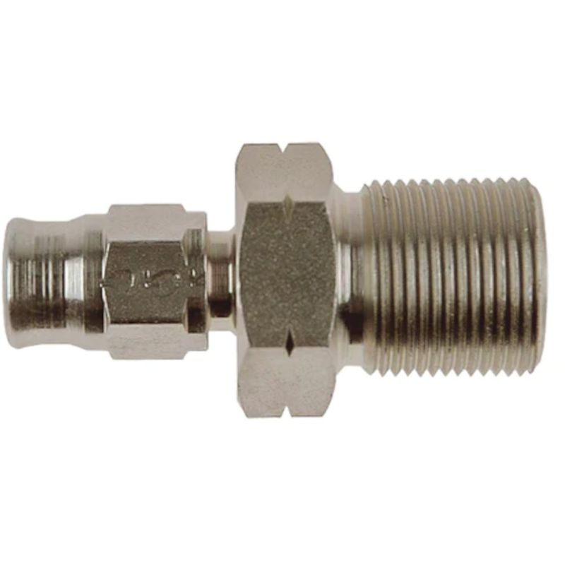 Goodridge fitting, 10 x 1,25 MM, hunn conveks