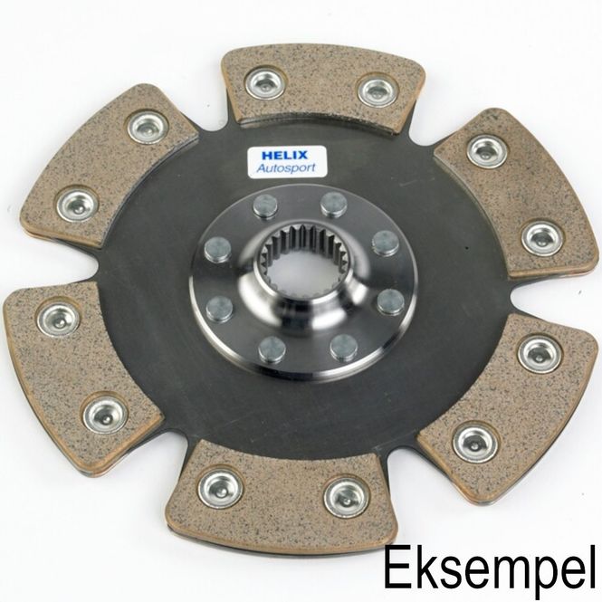 Hovedbilde Helix clutch lamell, 184mm cerametallic, 6-pad, 24,3 * 22T, HE49-1003