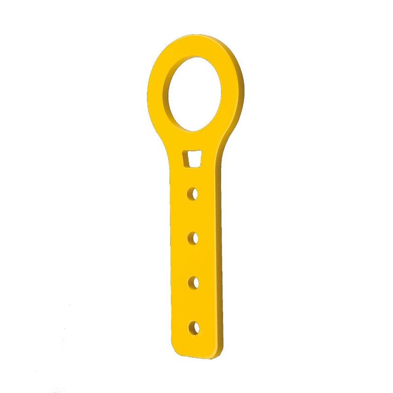 OMP Aluminium gul tauekrok, 6mm tykk. OEB0-0572