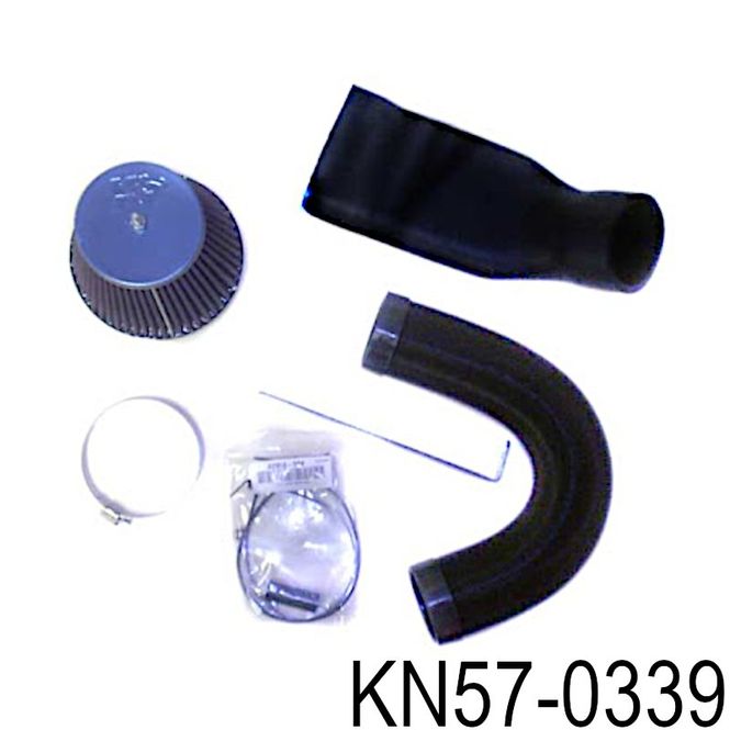 Hovedbilde Luftfilter, K&N 57i kit, Escort 1,6/1,8, 7/96>99. 57-0339