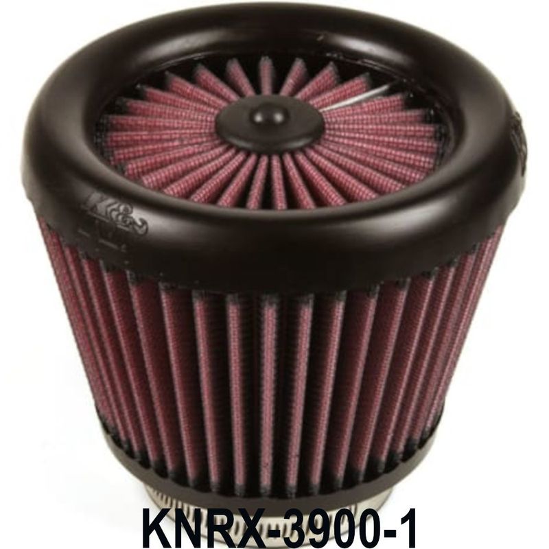 Luftfilter, K&N, 76mm, Ø114-152mm, H117mm