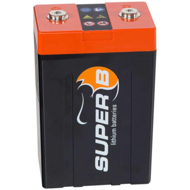 Super-B Andrena 12V, 10Ah, lithium batteri. SB-ANDRENA-12V-10A