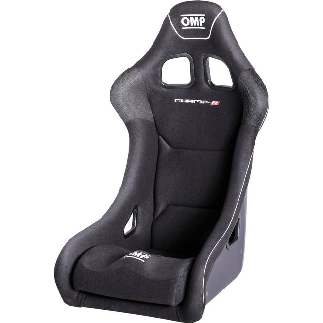 Hovedbilde Stol, OMP CHAMP-R svart, glassfiber, FIA8855-1999. OHA0-0766-B01
