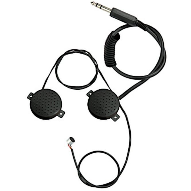 Hovedbilde Intercom, hodesett for 1 x hjelm, OMP-kobling
