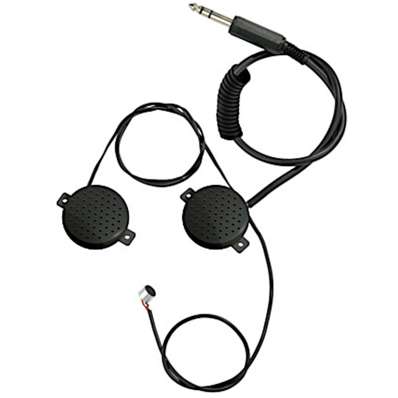 Intercom, hodesett for 1 x hjelm, OMP-kobling