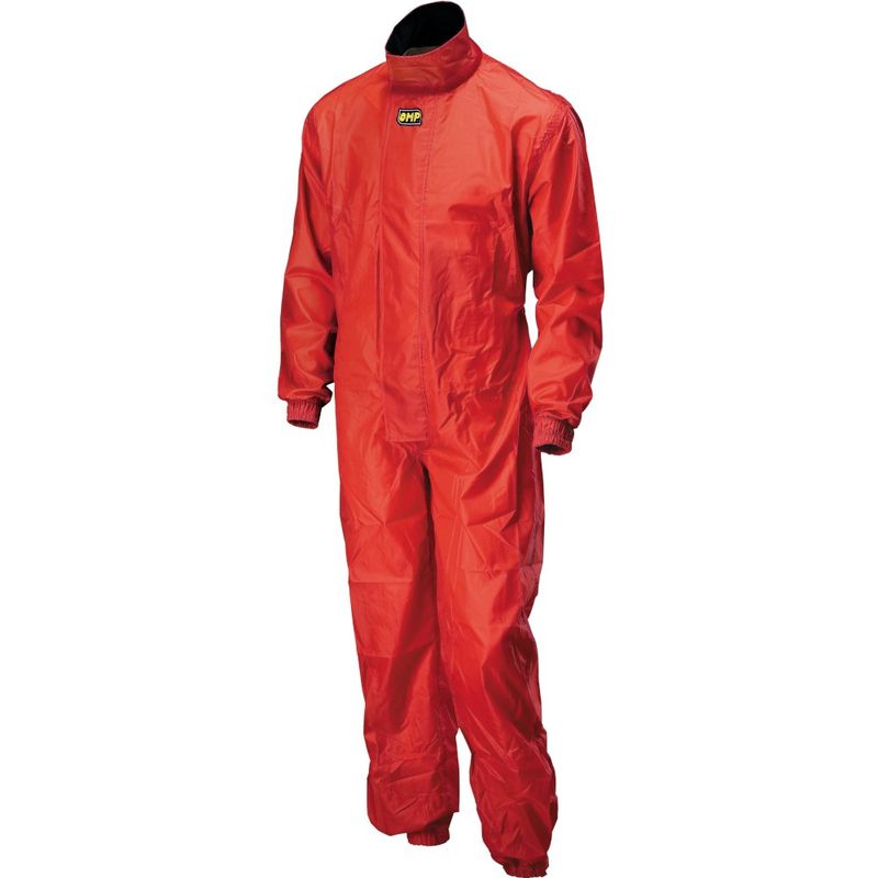Regndress i rød farge, OMP, KK034 