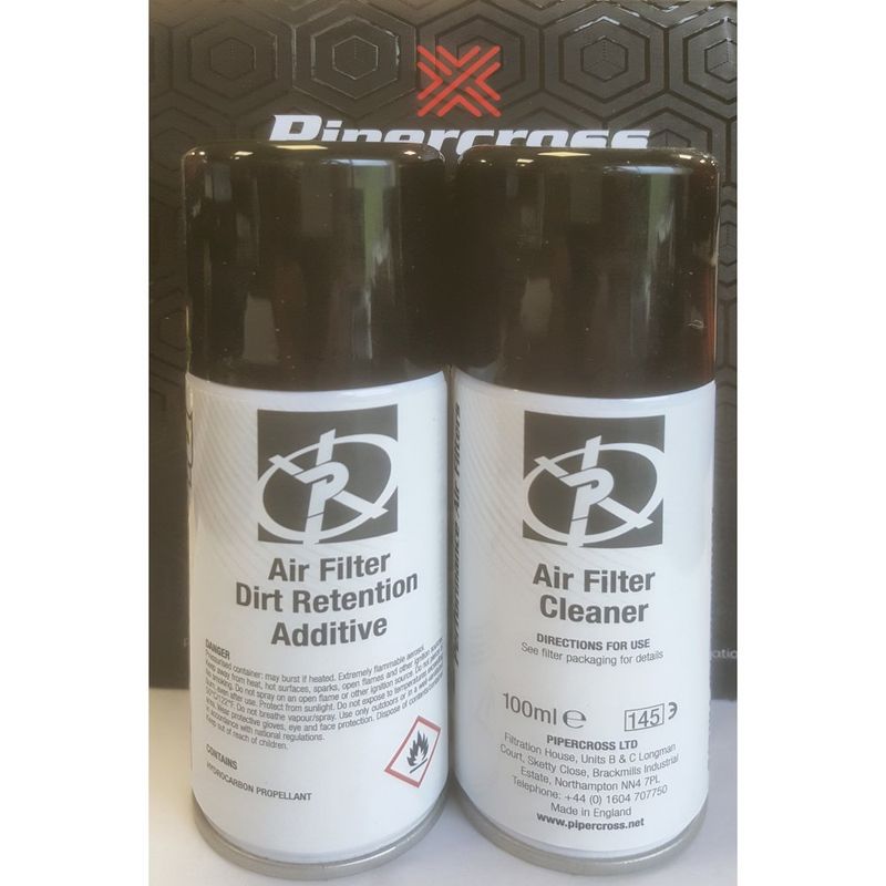 Luftfilter rensesett, Pipercross olje (spray) + 75ml rensevæske
