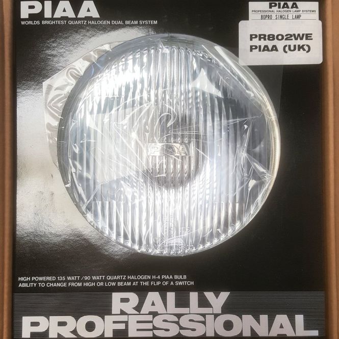 Hovedbilde Ekstralys, PIAA 80 spreder, komplett H4 lykt med 135/90W pær
