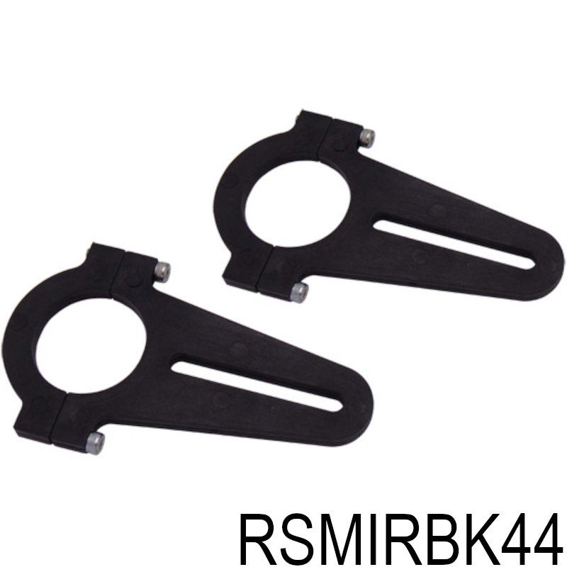 Speil, brakett til buet glass, Racing, 44mm