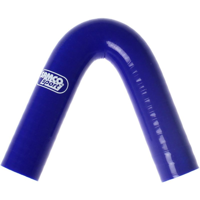 Samco slange, 135' bend,  13mm dia., blå