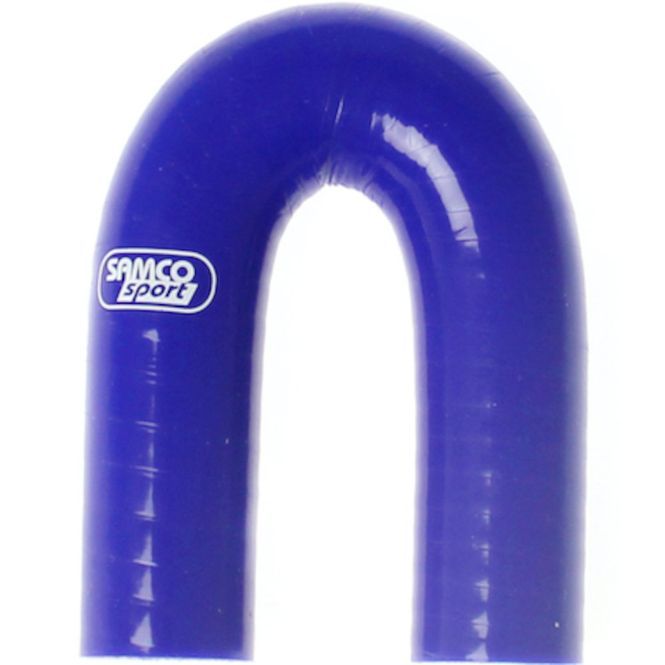 Hovedbilde Samco slange, 180' bend, 32mm dia., blå