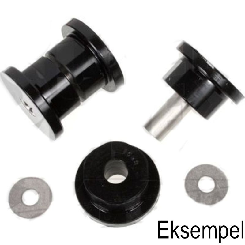Polybush, BMW E30, front caster stag/karrosseri, 2 x blå. SF1253