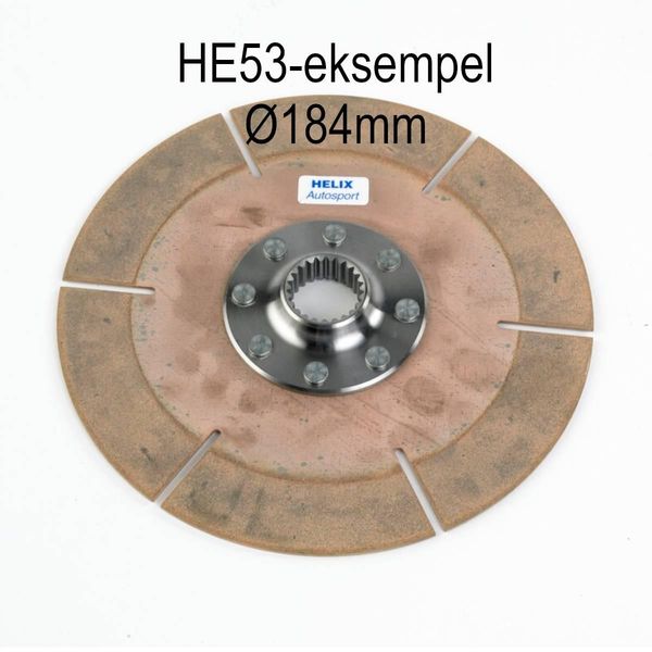 Hovedbilde Helix sinter lamell, 184mm, 25.4mm x 23T, HE53-1001
