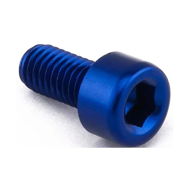 Hovedbilde Bolt, Alu, M5x10mm, std. umbraco, Blå. ZLPB510B