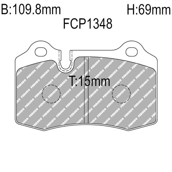 Hovedbilde Bremseklosser, Brembo. Ford, Volvo, Tesla. FCP1348