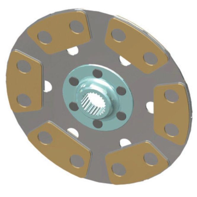 Hovedbilde Cerametallisk lamell, Volvo, 184mm, 1