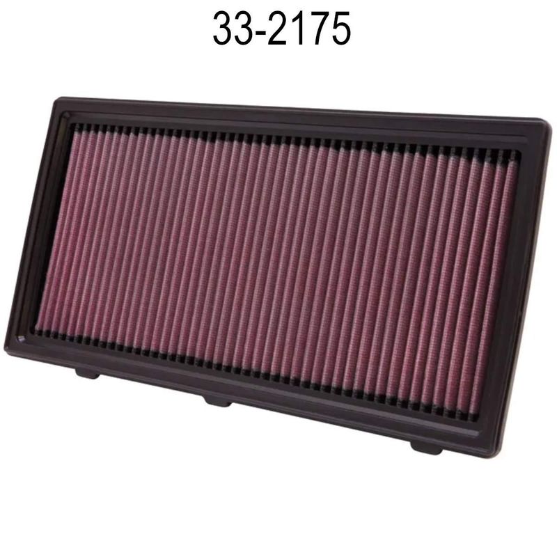 Luftfilter, K&N innsats, Dodge Dakota, Ram, Mitsubishi, 33-2175