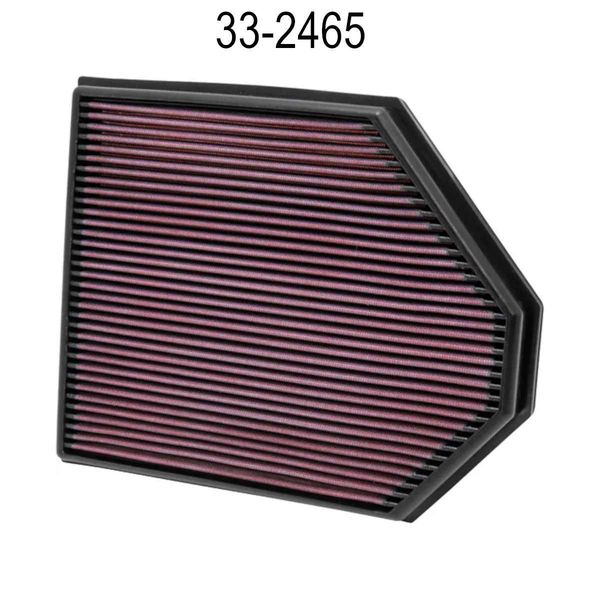 Hovedbilde Luftfilter, K&N innsats BMW, X3, X4, 2.0L, 3.0L. 11-18. 33-2465