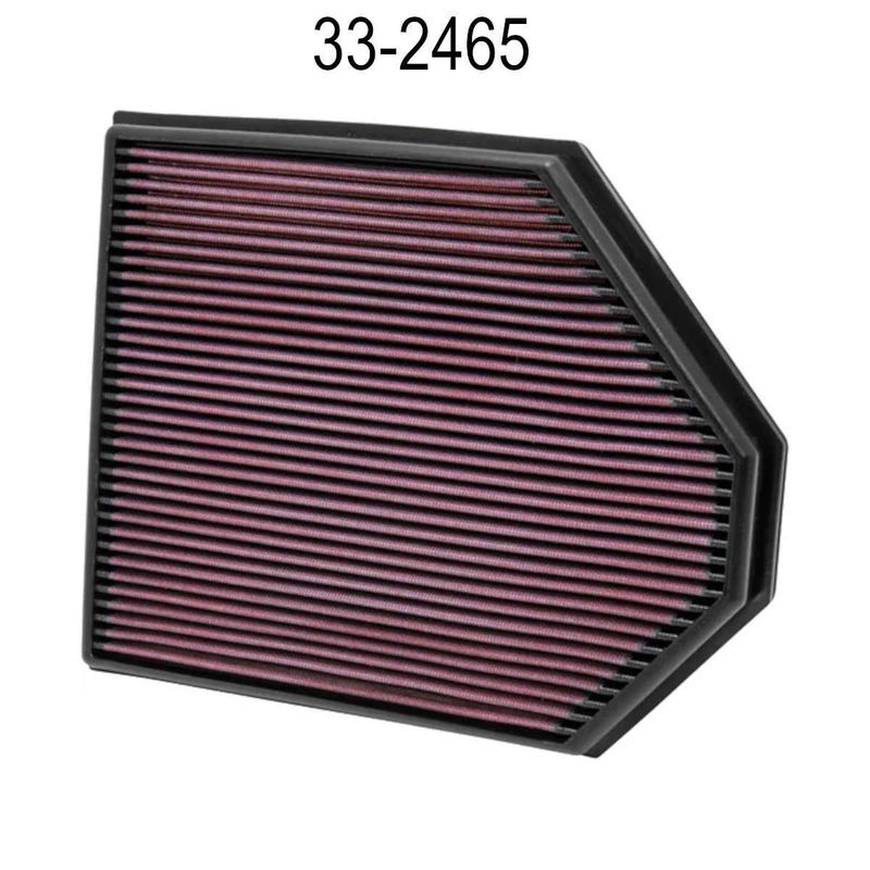 Luftfilter, K&N innsats BMW, X3, X4, 2.0L, 3.0L. 11-18. 33-2465