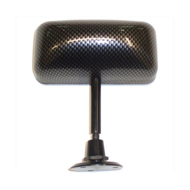 Hovedbilde Speil, innvendig sladrespeil, carbon-look, standard glass, CT-CA-FT