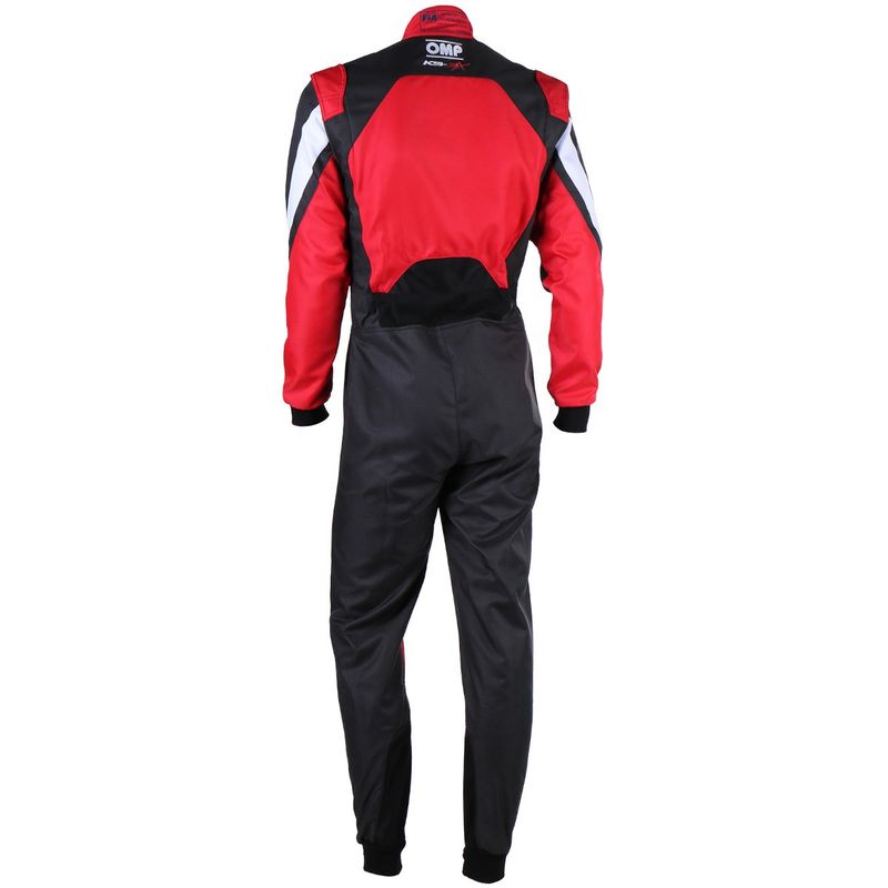 Karting KS-3X kjøredress, Rød, FIA 8877-2022, KA0-1734-073-