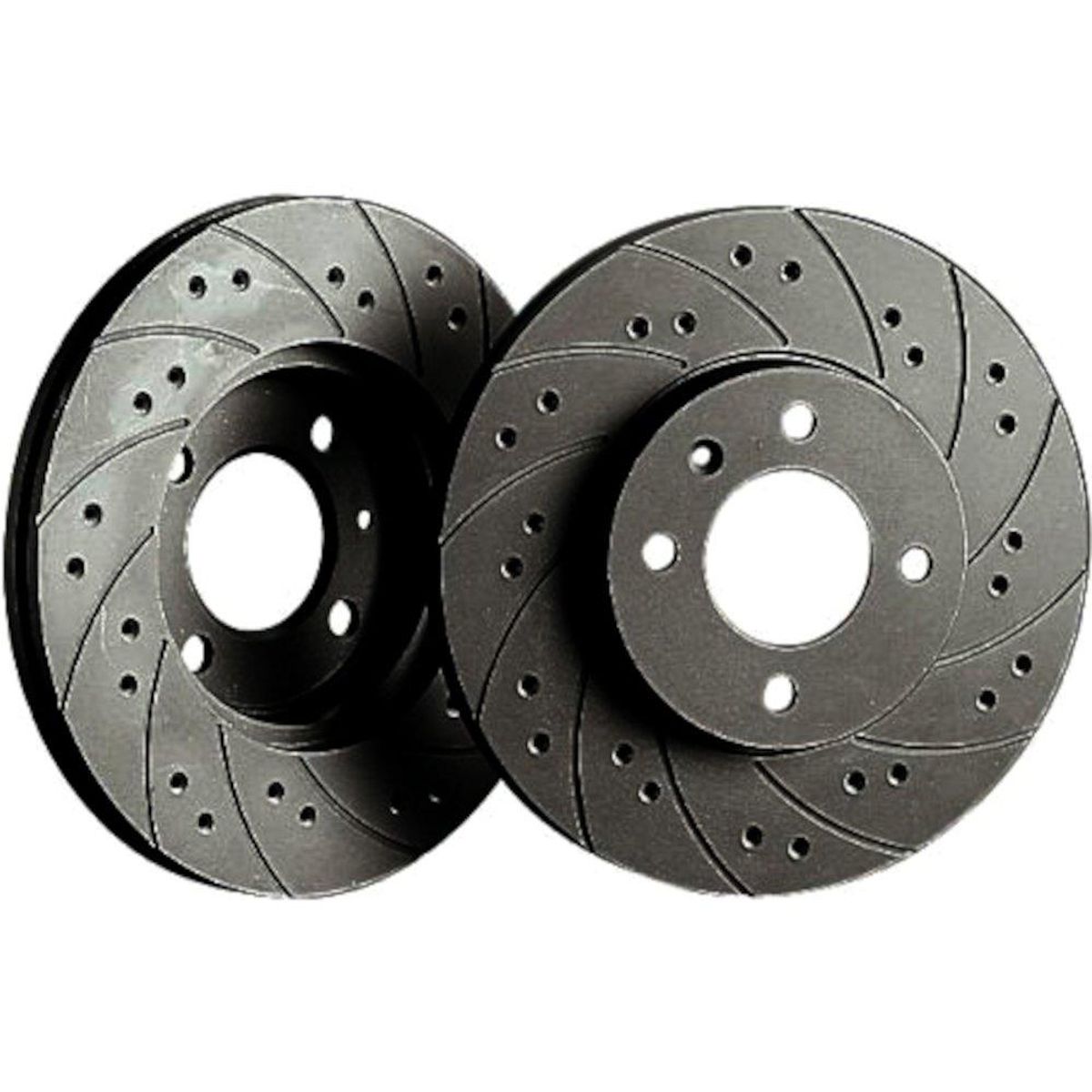 Black Diamond  bremseskiver, Mitsubishi Evo, 1 par, Bak, kombi, KBD1193C