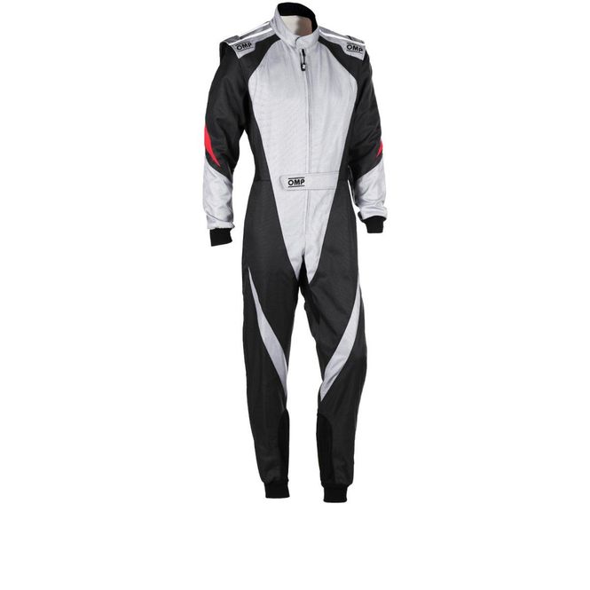 Hovedbilde Karting KS-3X kjøredress, Sølv, FIA 8877-2022, KA0-1734-089-