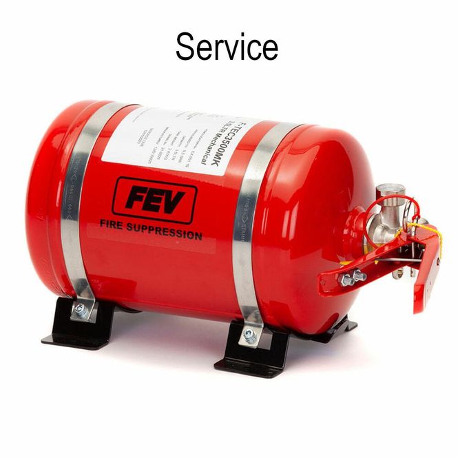 Hovedbilde Brannslukker service FEV-350/400, mekanisk flaske