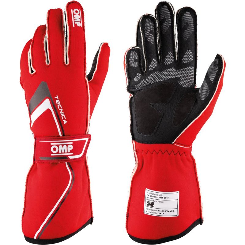 OMP Tecnica kjørehansker. FIA 8856. OIB0-0772-A01-