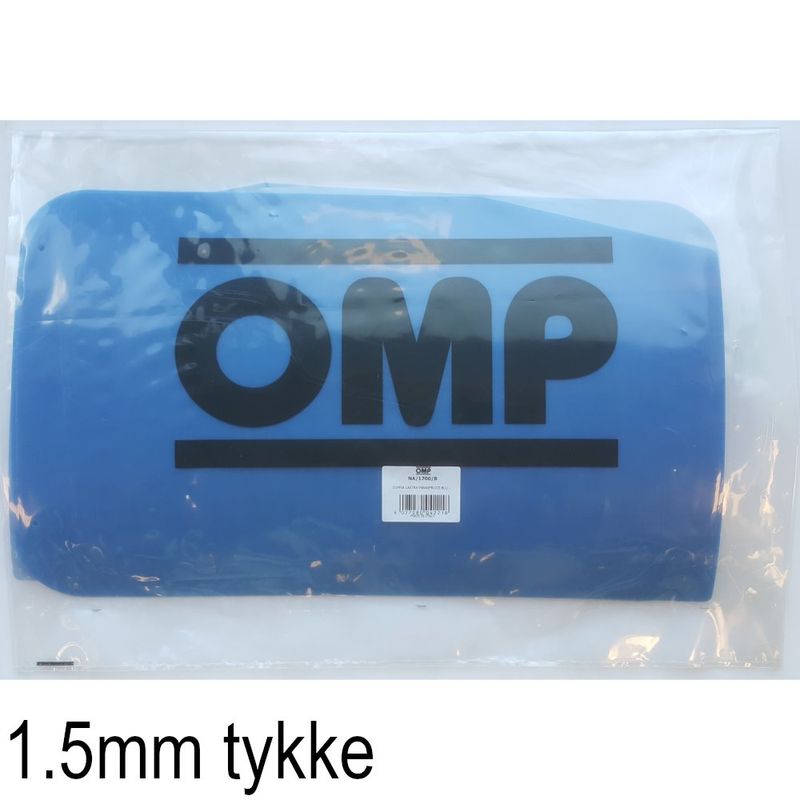 OMP skvettlapper, 2 stk. 50x30cm, 1.5mm tykk