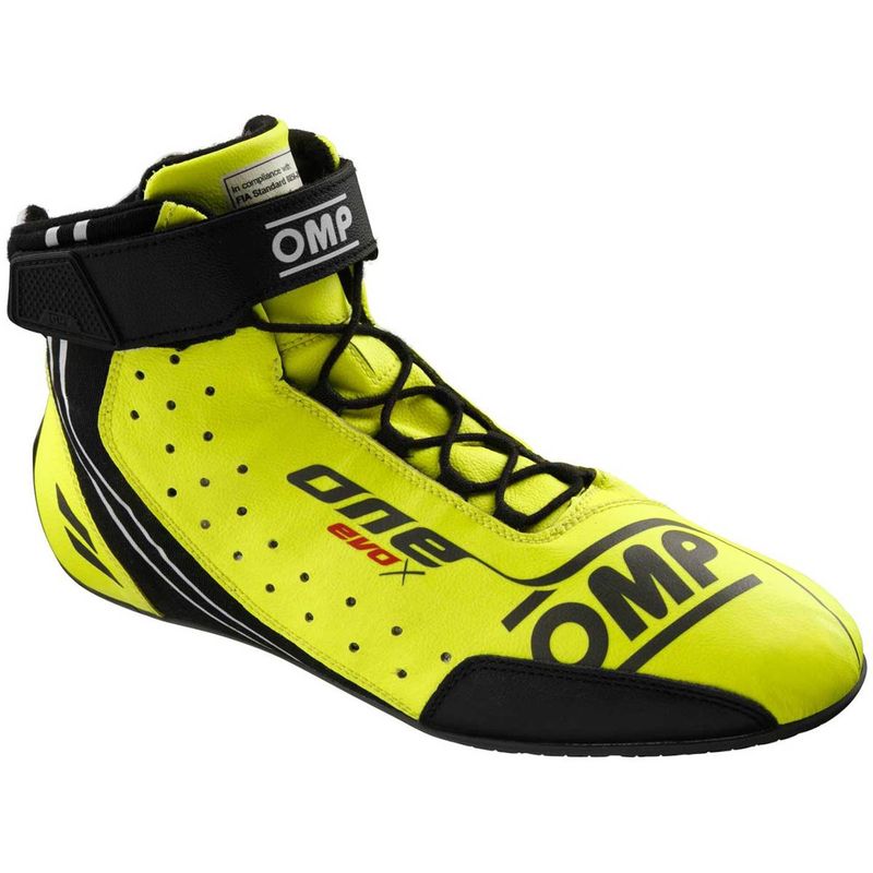 OMP One Evo X, myk skinn kjøresko, FIA, OIC0-0833-A01-