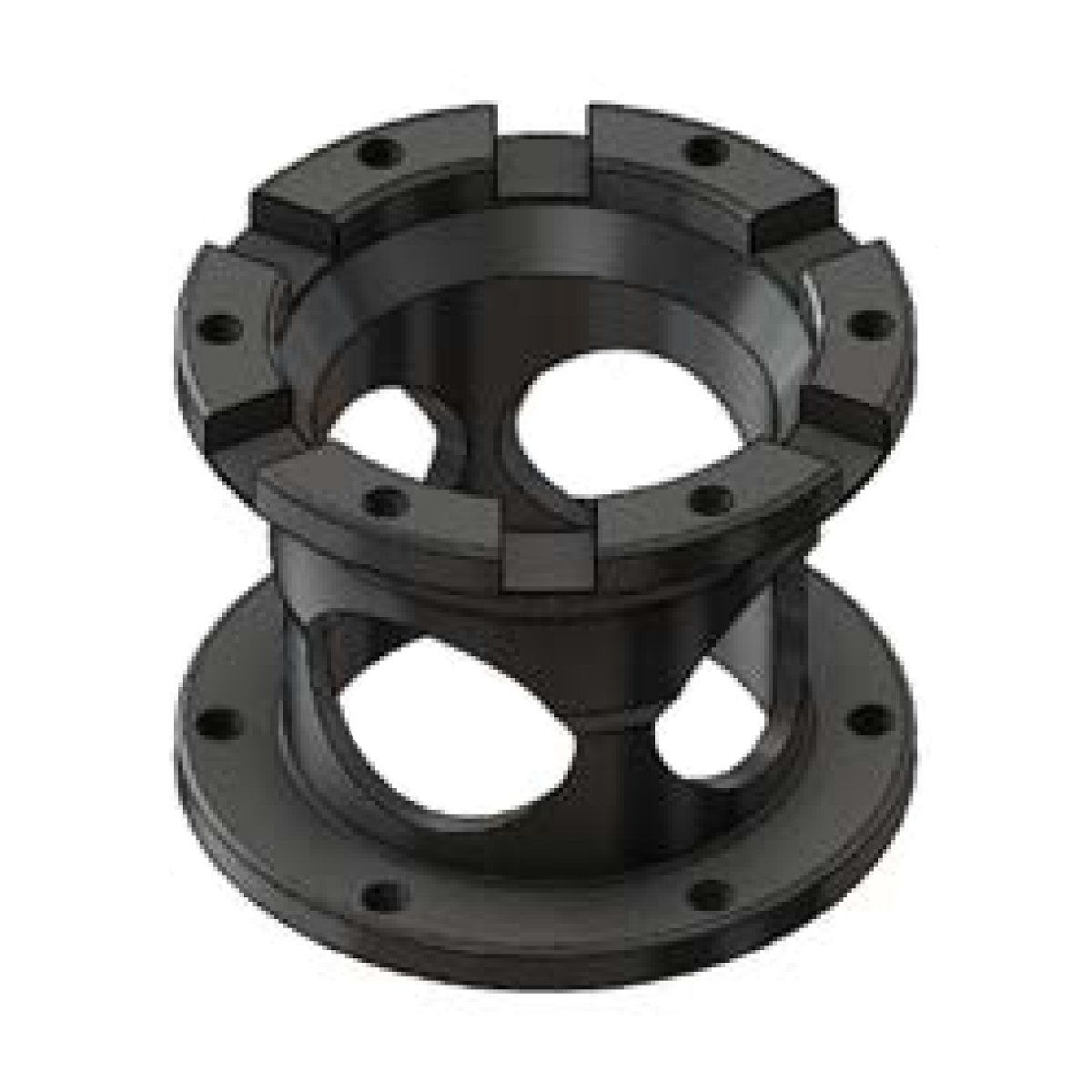 OMP rattspacer, 20mm til 100mm. Mørk grå. OS0-0026-