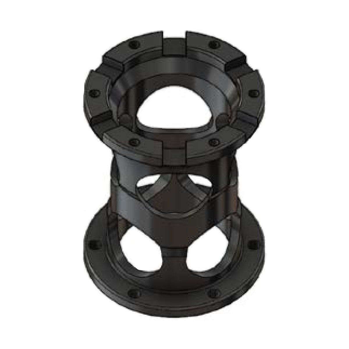 OMP rattspacer, 20mm til 100mm. Mørk grå. OS0-0026-